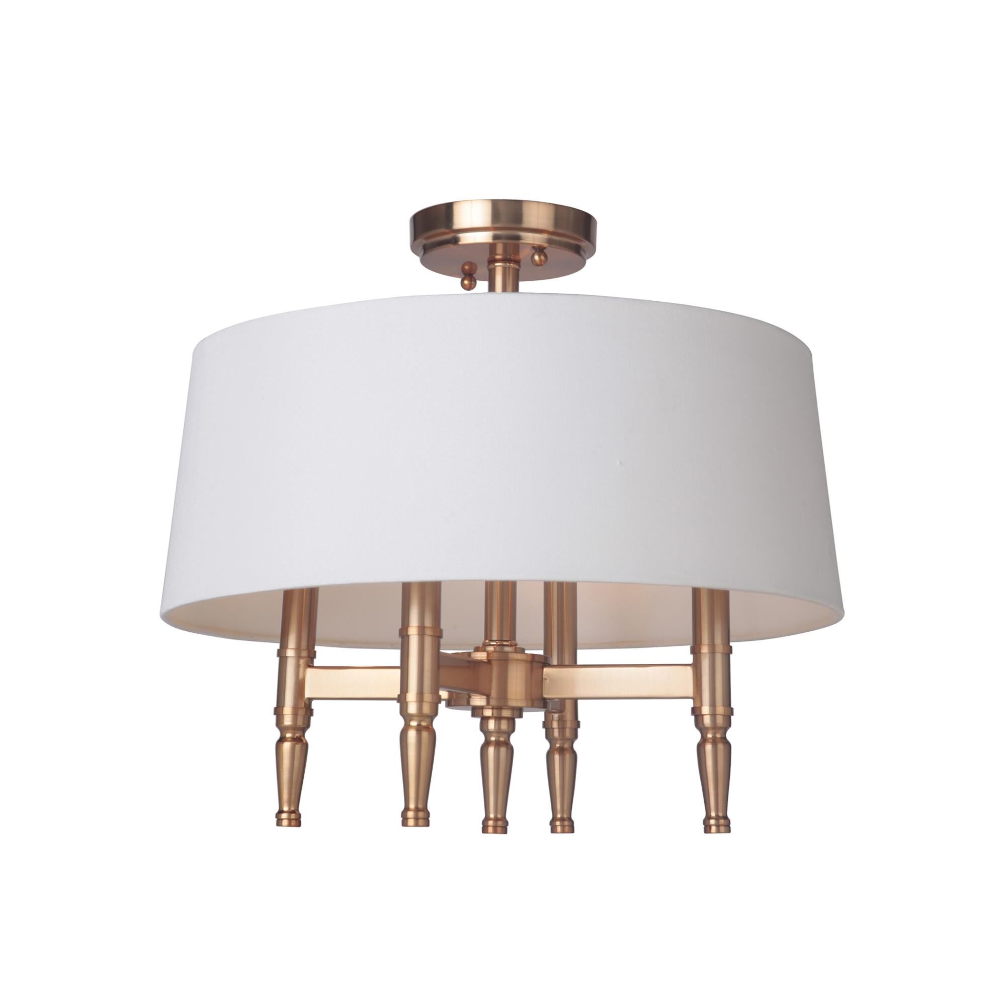 Ella 18 Inch 4 Light Semi Flush Mount by Craftmade